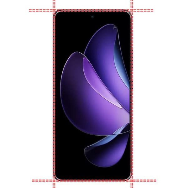 Härdat glas - Phonillico® - Oppo Reno 13 F 5G - Pack om 4 - Repningsbeständig - Skärmskydd