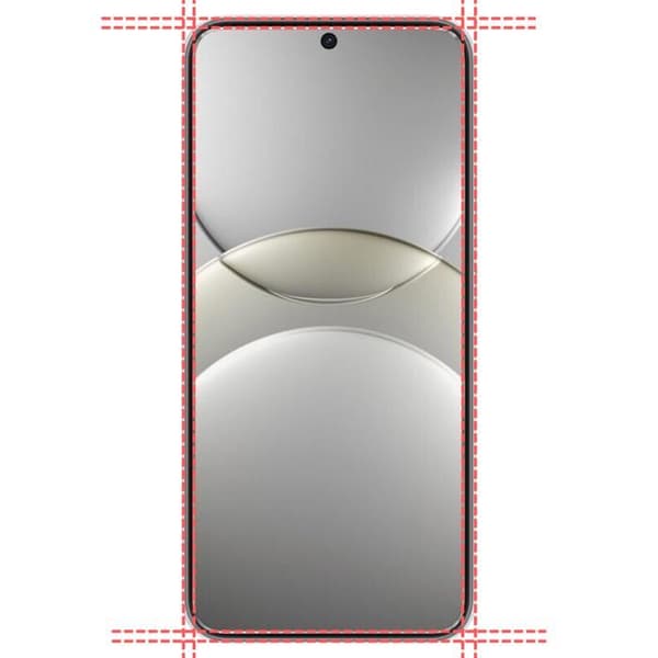 Härdat Glas - Phonillico® - Huawei Nova 13 - Paket med 4 - Repuktålig - Transparent