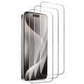 Miniatyrbild 1 av 3: 3-PACK iPhone 16 - Skärmskydd i Härdat Glas - Transparent