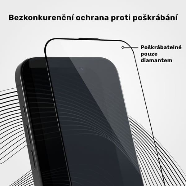 Epico UNUM Skyddsglas SapphireShield 3D med installationsram för iPhone 16 Pro Max