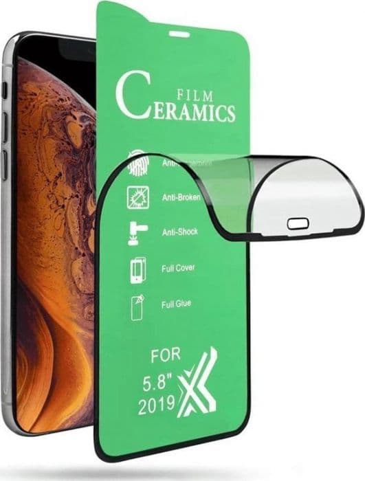 Skyddande skärmskydd Keramisk Keramik Glass Keramisk Flex Samsung Galaxy A72/A72 5G Svart Universal