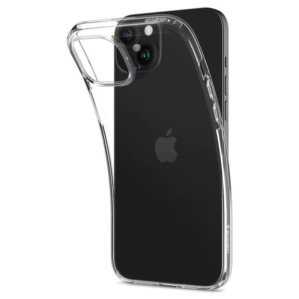 Skyddande telefonfilm - skyddsglas för telefon Spigen - ACS06456 - Crystal Flex, transparent - iPhone 15 Plus