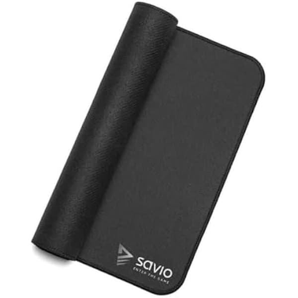 Gaming Mouse Pad - SAVIO - Precision Control S 25X25 - Svart - Reptålig - Designad för spel