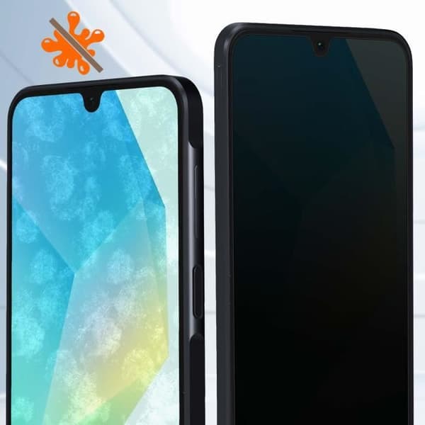 Härdat glas för Samsung Galaxy A16 Anti-spion Hårdhet 9H Transparent