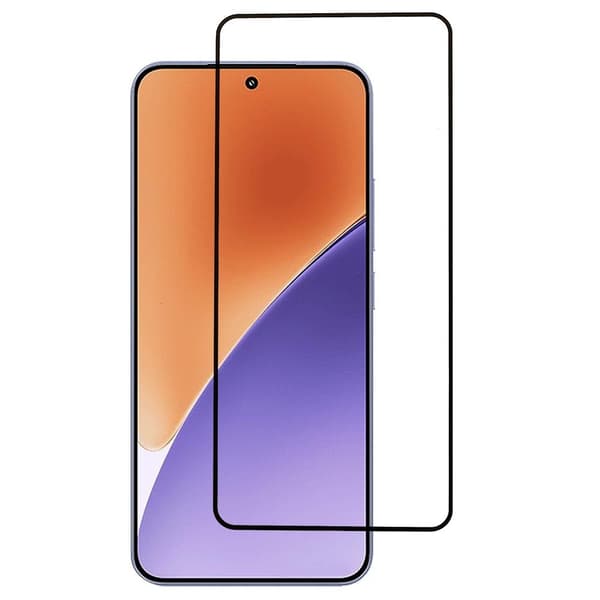SKALO Xiaomi 15 FULL-FIT Hærdet Glas Skærmbeskyttelse - Sort