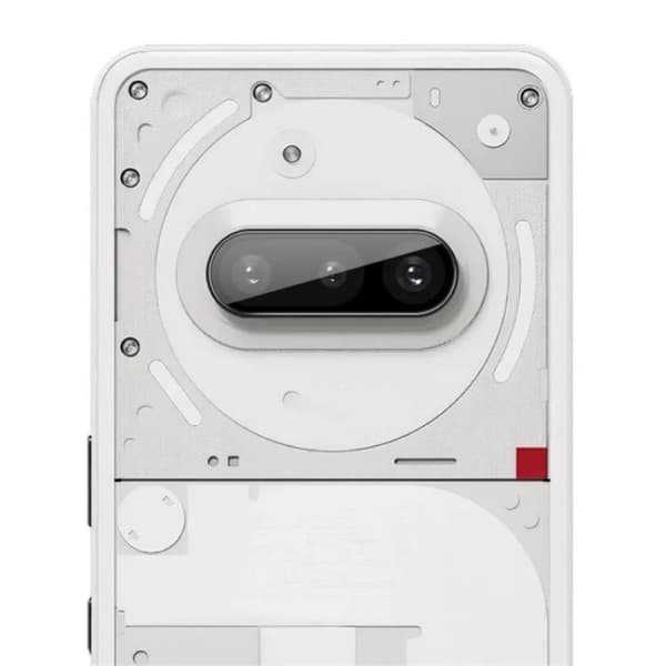 SKALO Nothing Phone (3a) 3D Linsskydd/Kameraskydd Härdat Glas - Svart