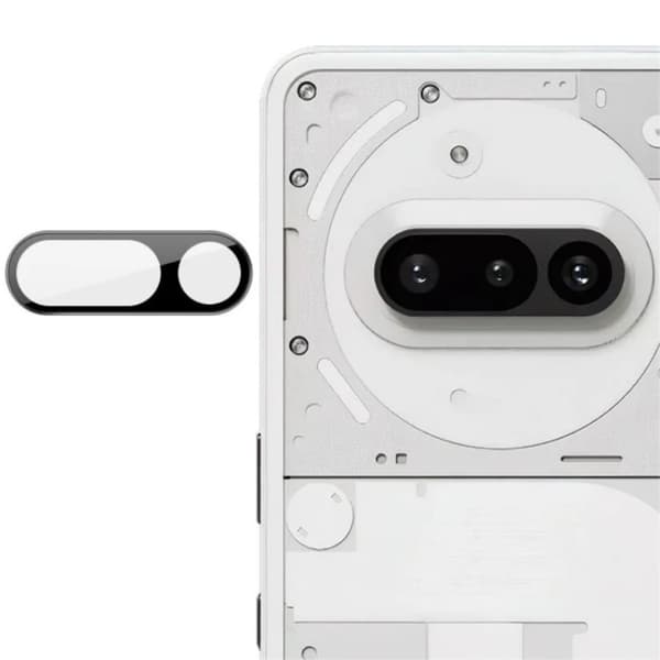 SKALO Nothing Phone (3a) 3D Linsskydd/Kameraskydd Härdat Glas - Svart