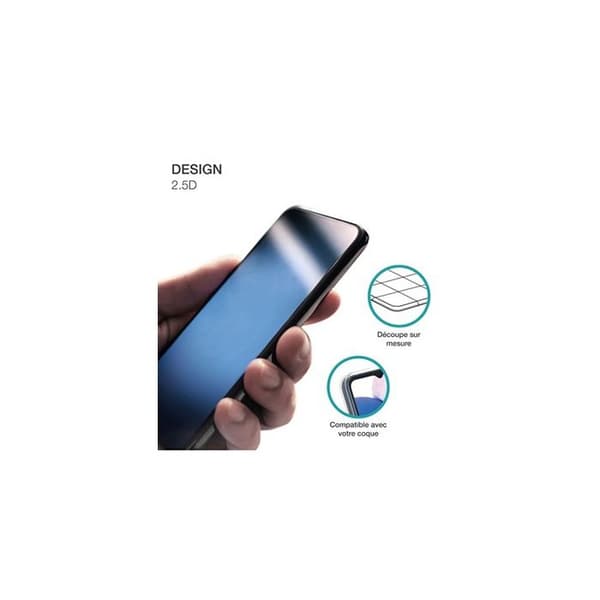 Skydd för skärm i härdat glas 2.5D BigBen Connected Transparent för Samsung Galaxy A36 5G och A56 5G + SmartFrame