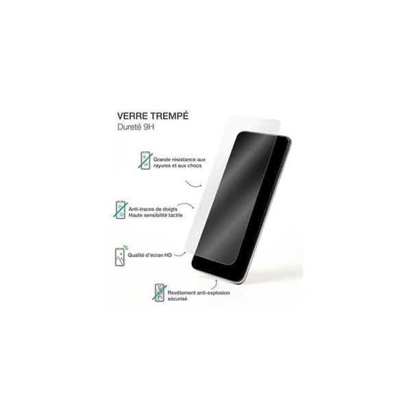Skydd för skärm i härdat glas 2.5D BigBen Connected Transparent för Samsung Galaxy A36 5G och A56 5G + SmartFrame
