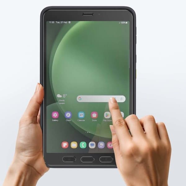Härdat glas för Galaxy Tab Active 5 Anti-repor 9H Total Cover Akashi Transparent