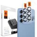 Miniatyrbild 1 av 6: Pack Spigen Optik Pro GLAS.TR EZ Fit Kamera Protector 2Lins Protector för Samsung Galaxy S25 (2 st) (Svart)