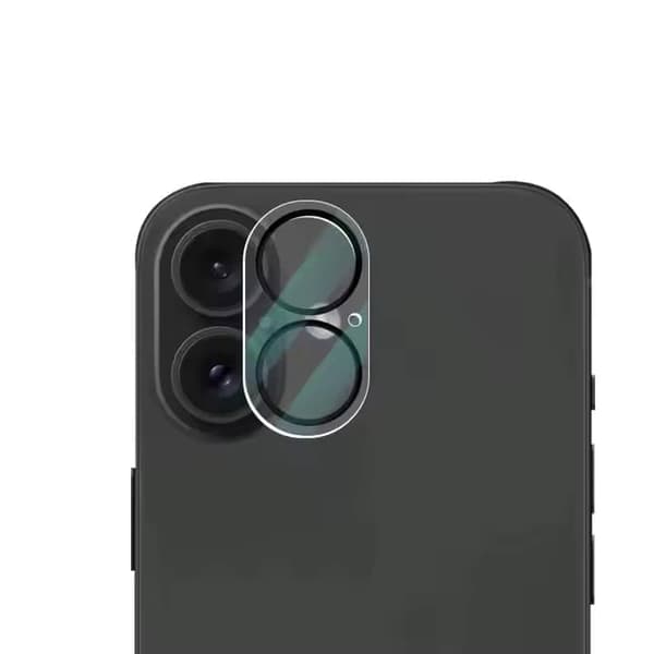 iPhone 16 Linsebeskytter – Kamerabeskytter i hærdet glas med fuld dækning
