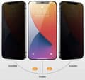 Miniatyrbillede 3 af 4: iPhone 11 / iPhone XR - Privatliv Skærmbeskytter i Hærdet Glas