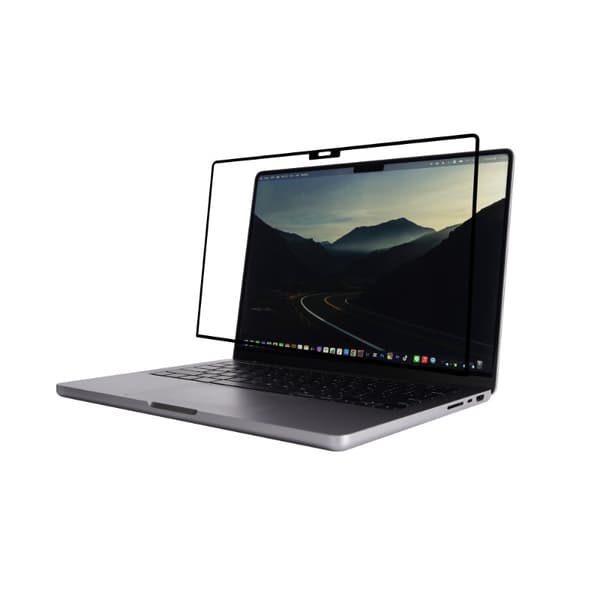 Moshi iVisor AG - Matta näytönsuoja MacBook Prolle 14" (M3/M2/M1/2023-2021) (musta/kirkas/matta)