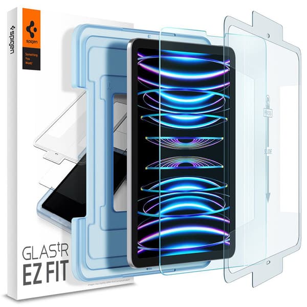 Spigen GLAS.TR EZ FIT - Hærdet glas til Apple iPad Pro 11" / iPad Air 5/4 (gennemsigtig)