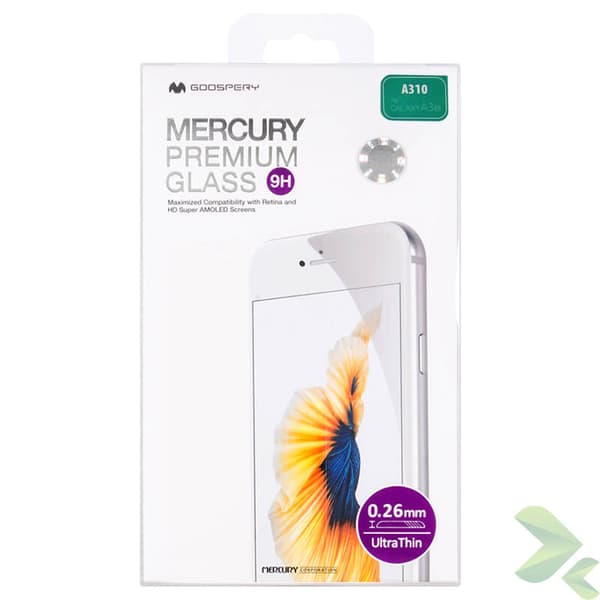 MercuryPremiumGlass-Skärmskyddihärdatglas9HförSamsungGalaxyA3(2016)