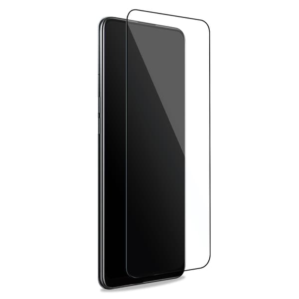 PURO ram härdat glas - Xiaomi Redmi Note 10 härdat glas skyddsglas (svart ram)