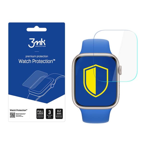 3mk Watch Protection ARC+ - Skyddsfilm för Apple Watch 7 45mm (3 st)