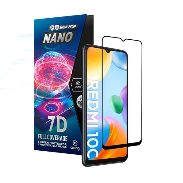 Crong7DNanofleksibeltglas–fulddækkendehybridskærmbeskytter9HSamsungGalaxyM13
