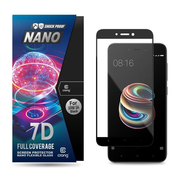 Crong7DNanofleksibeltglas–fulddækkendehybridskærmbeskytter9HXiaomiRedmi5A