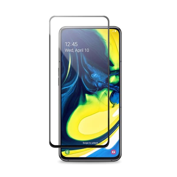 Crong 7D Nano Flexible Glass – Full Coverage Hybrid Screen Protector 9H Samsung Galaxy A80 / A90