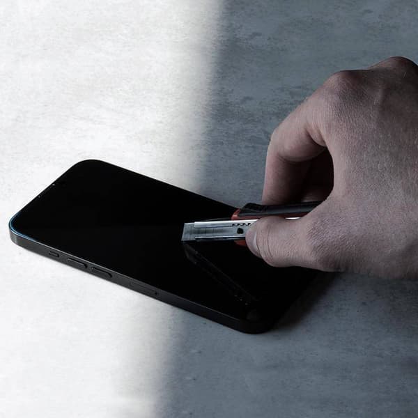 Crong7DNanoFlexibeltglas-FulltäckningHybridSkärmskydd9HiPhone14ProMax