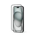 Pikkukuva 2 / 2: Crong Anti-Bacterial 3D Armour Glass - 9H Full Glue Tempered Glass for iPhone 16 Plus / iPhone 15 Plus + installation frame
