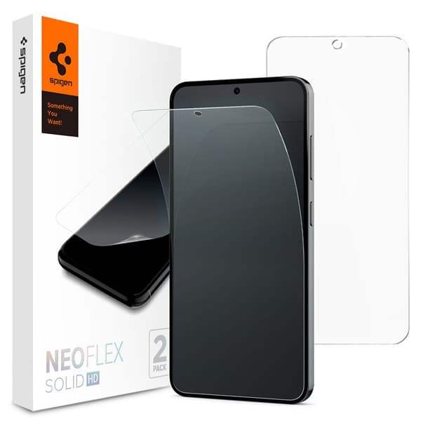Spigen Neo Flex 2-Pack - Beskyttelsesfilm 2 stk til Samsung Galaxy S24 (gennemsigtig)