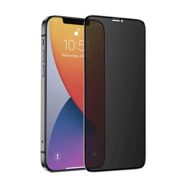 iPhone 15 Pro - Skärmskydd Privacy i Härdat Glas