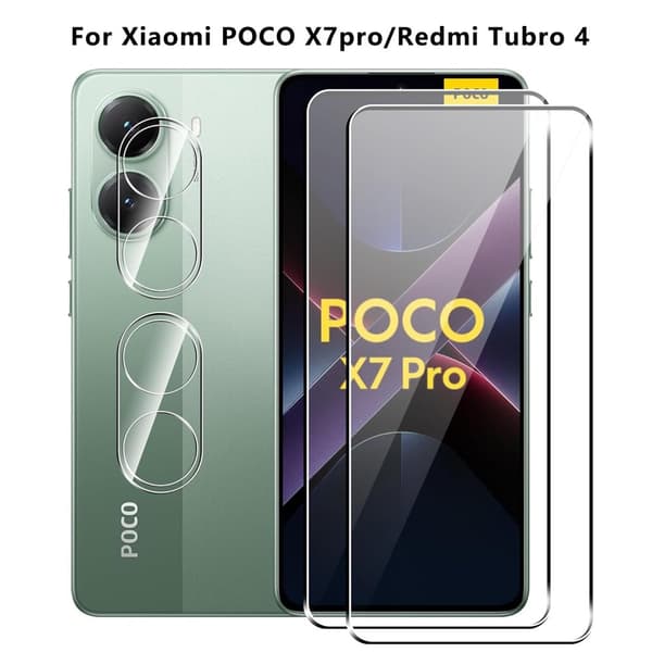 INF Xiaomi Poco F5 Pro Klar Hærdet Glas Skærmbeskytter
