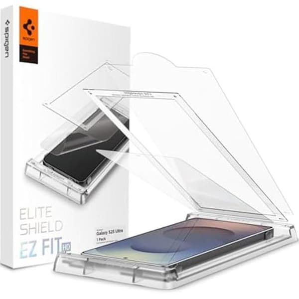 Spigen Elite Shield - HD skärmskydd för Samsung Galaxy S25 Ultra (2025)