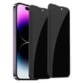 Miniatyrbild 1 av 5: 2-Pack iPhone 16e Privacy Skärmskydd Heltäckande HD Härdat Glas
