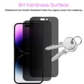 Miniatyrbillede 3 af 4: 2-Pak iPhone 6/ iPhone 7/ iPhone 8 - Privatliv Skærmbeskytter i Hærdet Glas
