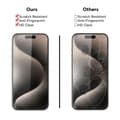 Miniatyrbild 2 av 5: 2-Pack iPhone 16 Pro - Skärmskydd i Härdat Glas