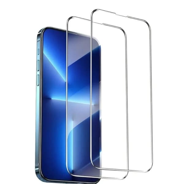 2-Pack iPhone 16 Pro - Skärmskydd i Härdat Glas