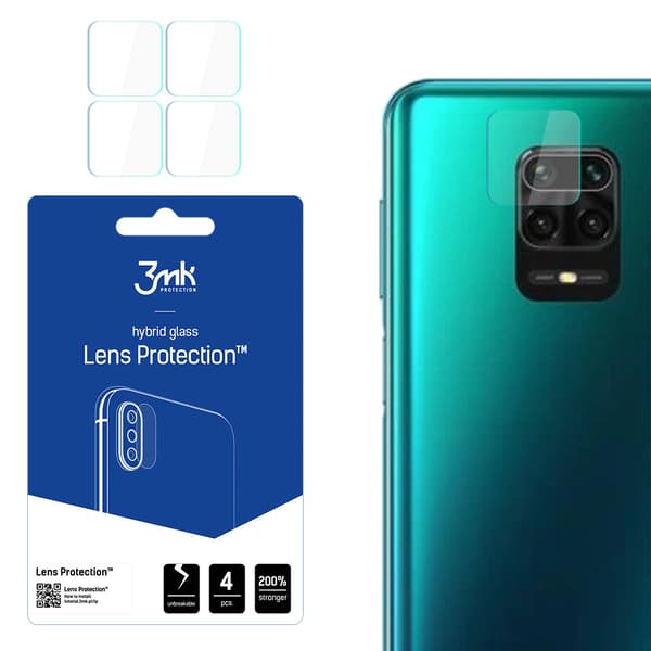 Xiaomi Redmi Note 9 Pro Max - 3mk Lens Protection
