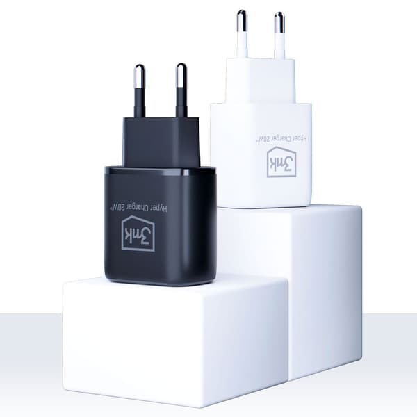 Accessories - 3mk Hyper Charger 20W white