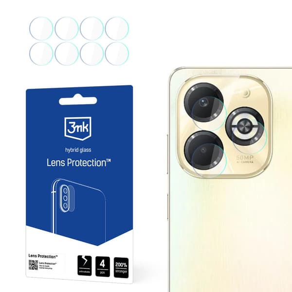 Infinix Smart 8 Plus - 3mk Lens Protection