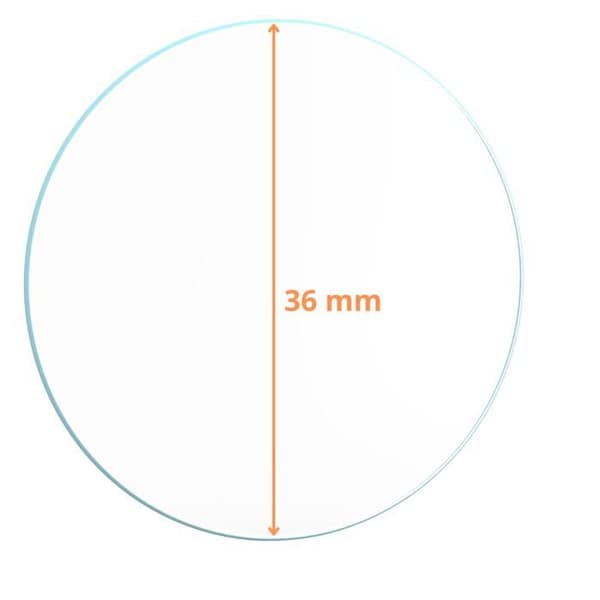Härdat glas för Garmin Forerunner 165 / Forerunner 165 Music [2-pack] Skärmprotektorför klocka, reptålig Phonillico