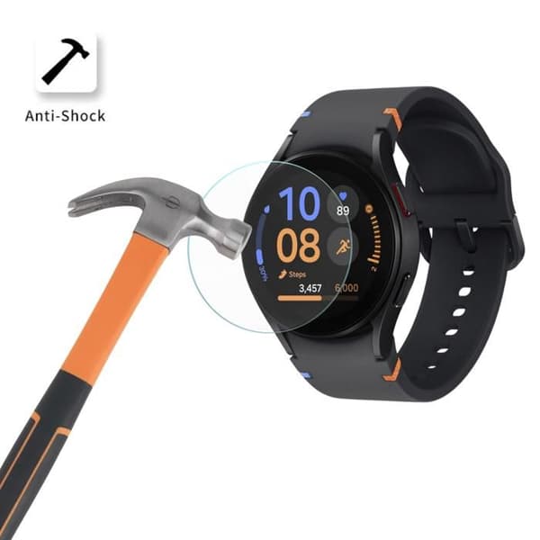 Härdat Glas för Samsung Galaxy Watch FE 40mm [Paket om 2] Skärmskydd Film Klocka Anti Repor Phonillico®