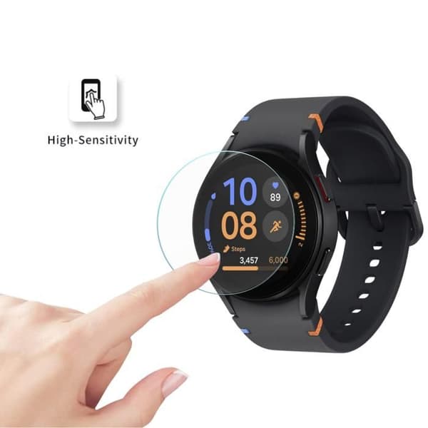 Härdat Glas för Samsung Galaxy Watch FE 40mm [Paket om 2] Skärmskydd Film Klocka Anti Repor Phonillico®