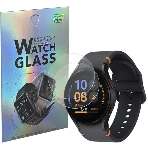 Härdat Glas för Samsung Galaxy Watch FE 40mm [Paket om 2] Skärmskydd Film Klocka Anti Repor Phonillico®