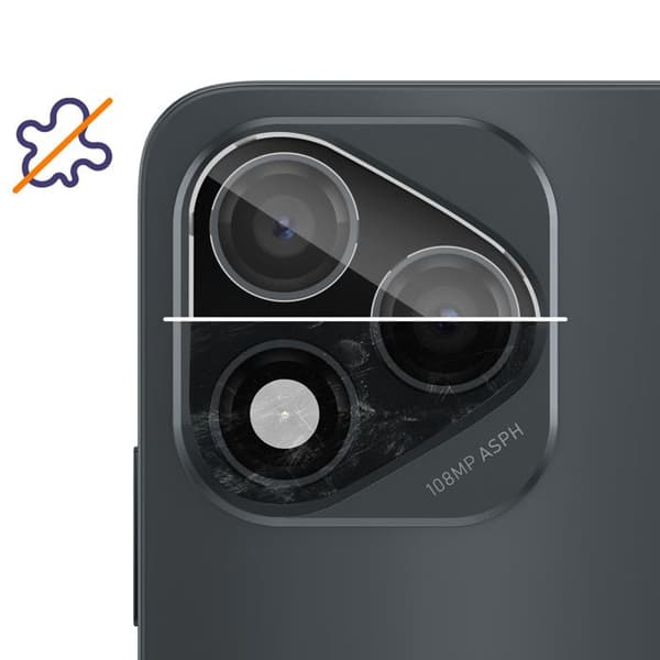 Skyddande Kamera för Honor 400 Lite Härdat Glas Anti-repor iMak Svart