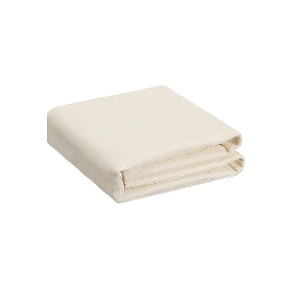 Privacy skærm beige hvid