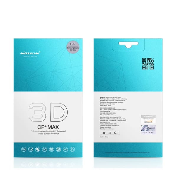 Nillkin 3D CP+ MAX Glas til Samsung Galaxy S23 Ultra