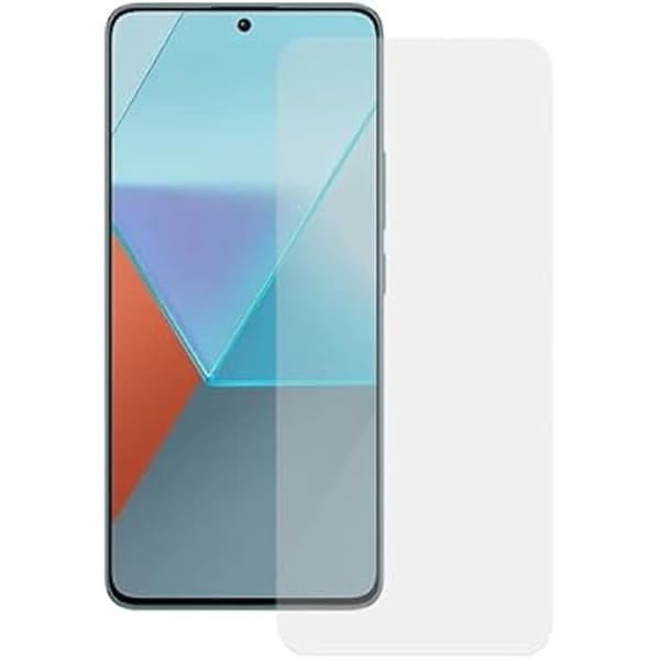 KSIX smart your tech skärmskydd för Xiaomi Redmi Note 13 Pro+ 5G, härdat glas, resis. 9H, tjocklek 0,3 mm, svart kant,