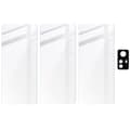 Miniatyrbild 5 av 6: 3x Glas + Kameraglas BIZON Clear 2-pack för Redmi Note 12S