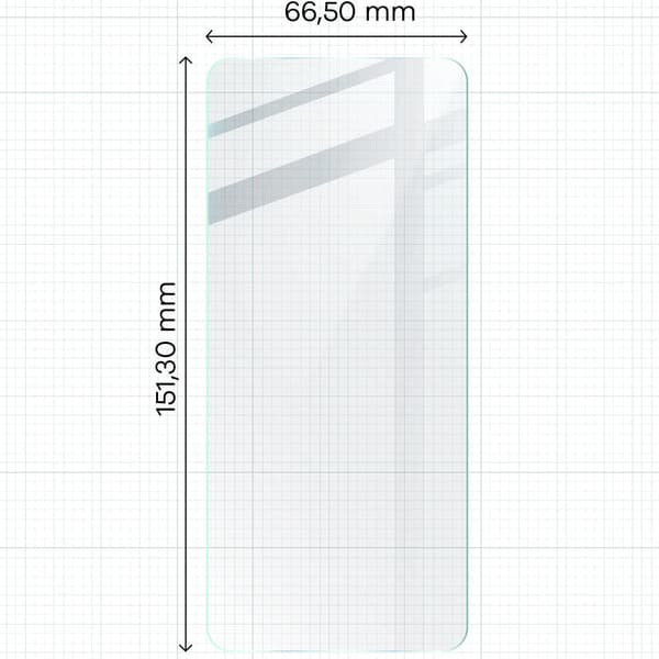 Bizon Glass Clear 2 Härdat Glas för Oppo A78 4G