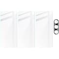 Miniatyrbild 5 av 6: 3x Glas + Kameraglas BIZON Clear 2-pack för Galaxy S23 FE
