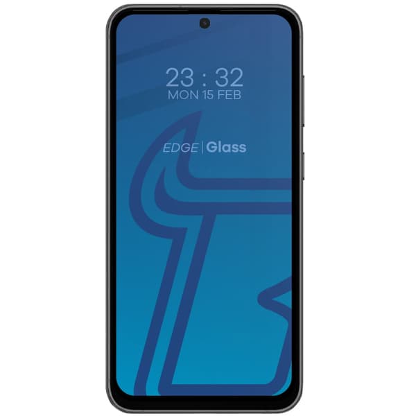 2x Glas + Kameraglas BIZON Edge 2-pack för Galaxy S23 FE